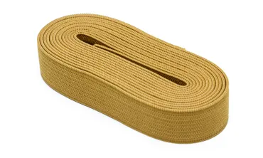 Gummiband 15 mm - Senf