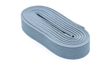 Gummiband 15 mm - Dunstblau hell