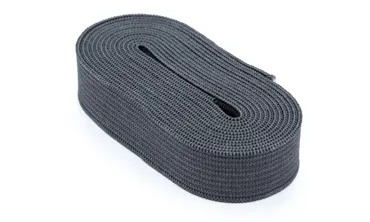 Gummiband 15 mm - Dunkelgrau