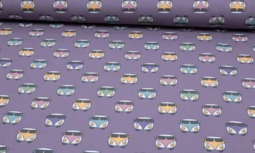 French Terry - Retro Bullys Mauve