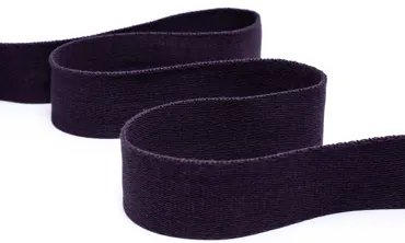 Gurtband 40 mm Baumwolle Polyester - Aubergine