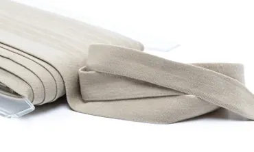 Einfassband Jersey 20 mm - Sand