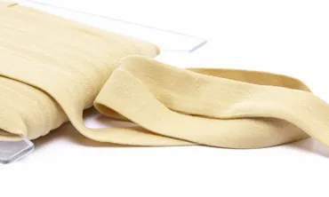 Einfassband Jersey 20 mm - Creme