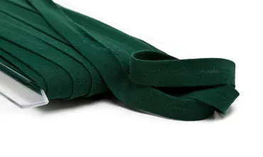 Einfassband Jersey 20 mm - Tannengrün