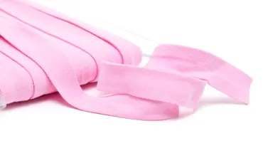 Einfassband Jersey 20 mm - Rosa