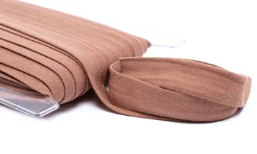 Einfassband Jersey 20 mm - Lachs dunkel