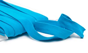 Einfassband Jersey 20 mm - Blau