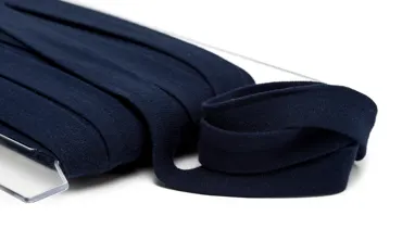 Einfassband Jersey 20 mm - Navy