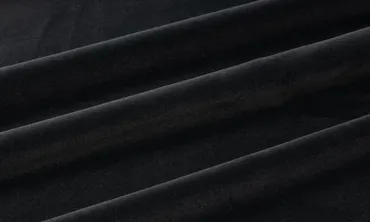 Samt Velvet Uni Dunkelgrau