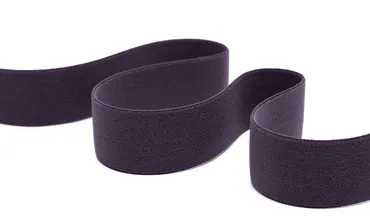 Gummiband 30 mm - Aubergine