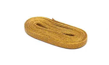 Gummiband 6 mm - Gold