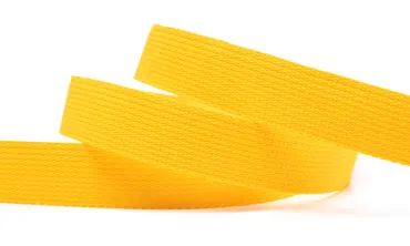 Gurtband 30 mm Polypropylen - Gelb