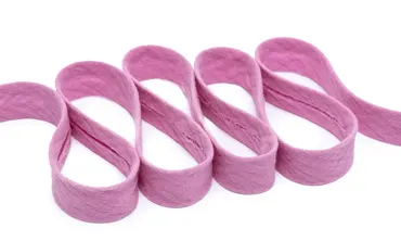 Einfassband Double Gauze 20 mm - Rosa