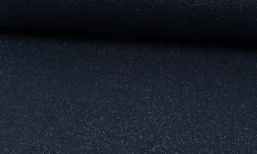 Bündchen Glitzer - Navy Gold