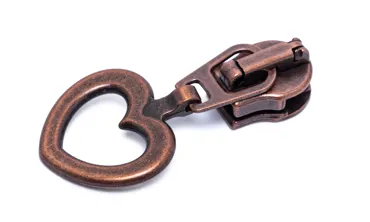 Gleiter Metallic 6 mm Altkupfer - Herz