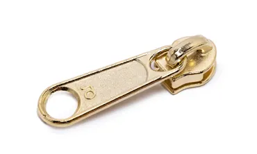 Bügelschieber lose 4 mm Light Gold - Lasche gross