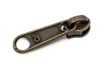 Bügelschieber lose 4 mm Altmessing - Lasche gross