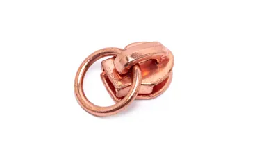 Bügelschieber lose 4 mm Kupfer - Ring