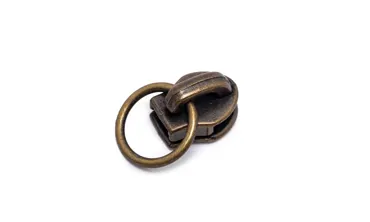 Bügelschieber lose 4 mm Altmessing - Ring