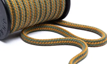 Baumwollkordel 8 mm - Ocker Khaki
