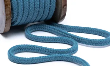 Baumwollkordel 6 mm - Jeans