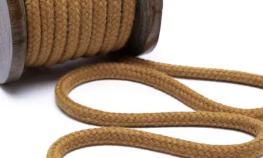 Baumwollkordel 6 mm - Ocker