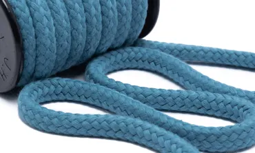 Baumwollkordel 12 mm - Jeans