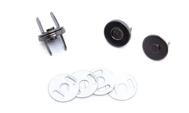 Magnetverschluss 12 mm - Gun Metal