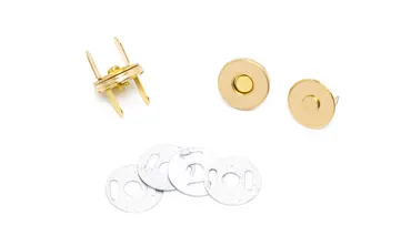 Magnetverschluss 12 mm - Light Gold