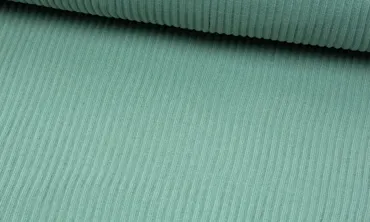 Bündchen Grob Ripp - Dunsttürkis