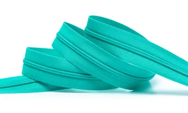 Reissverschluss 4 mm Uni - Türkis