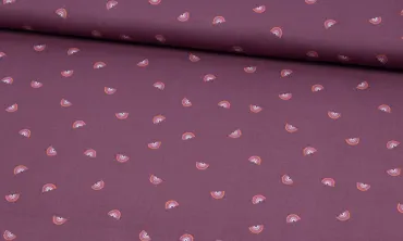 Baumwolle Cotton + Steel - Always look for Rainbows Beere