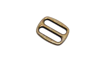 Schieber 20 mm - Altmessing