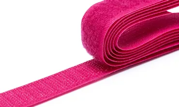 Klettverschluss 20 mm - Pink