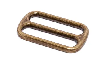 Schieber 40 mm - Altmessing