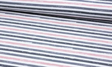 Jersey - Painted Stripes Nude