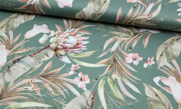Baumwolle Satin - Chloris Sage