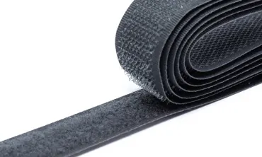 Klettverschluss 20 mm - Dunkelgrau