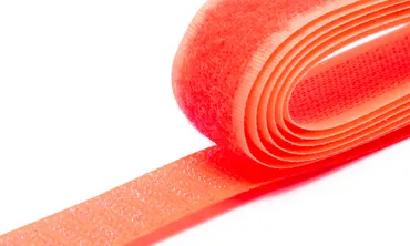 Klettverschluss 20 mm - Neon Coral