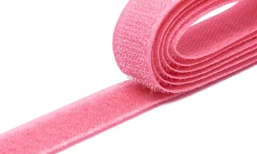 Klettverschluss 20 mm - Altrosa