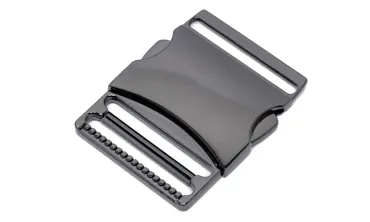 Steckschnalle 40 mm - Gun Metal