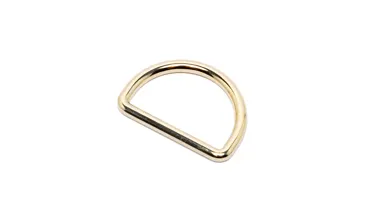 D-Ring 25 mm - Light Gold