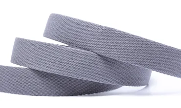 Gurtband 30 mm Baumwolle - Grau