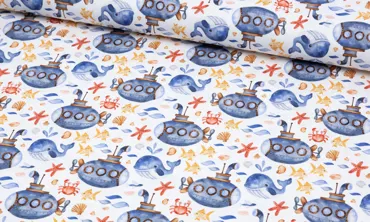 Jersey - Under the Sea Ecru