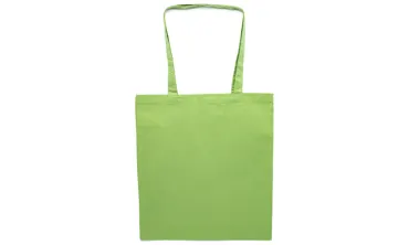 Stofftasche langer Henkel - Hellgrün