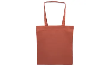 Stofftasche langer Henkel - Rost