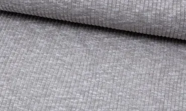 Bündchen Grob Ripp - Hellbraun melange