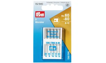 PRYM Microtex Nähmaschinennadel Set 60 - 80