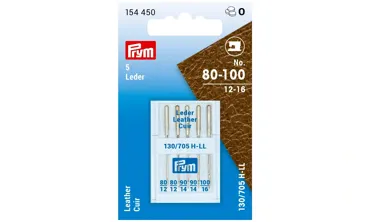 PRYM Leder Nähmaschinennadel Set 80 - 100