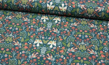 Canvas Panama - Folklore Jade
